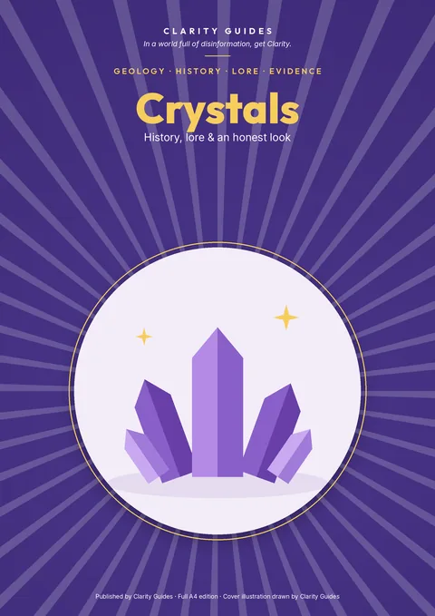Cover of Crystals: History, Lore & an Honest Look