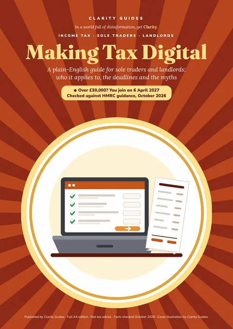 Cover of Making Tax Digital for Sole Traders & Landlords