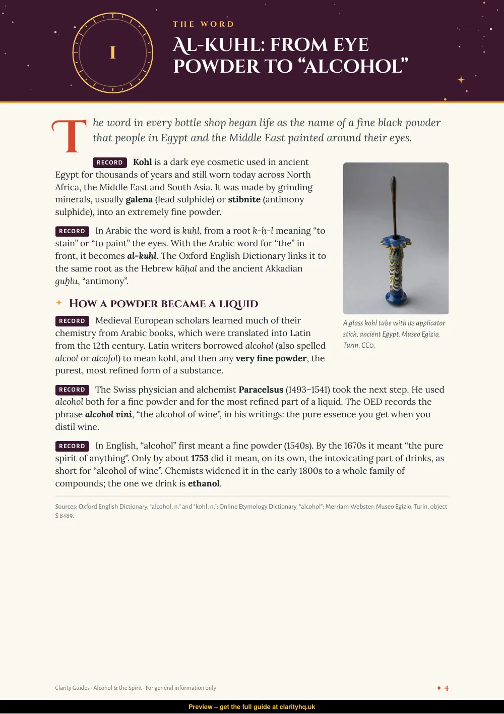 Alcohol & the Spirit, preview page 4