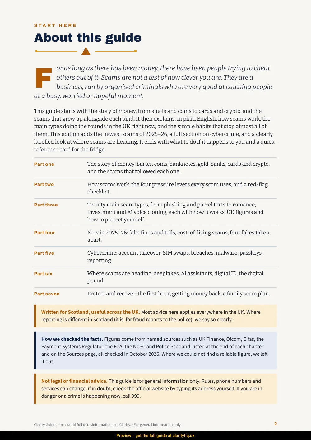 Money: From Shells to Scams, preview page 2