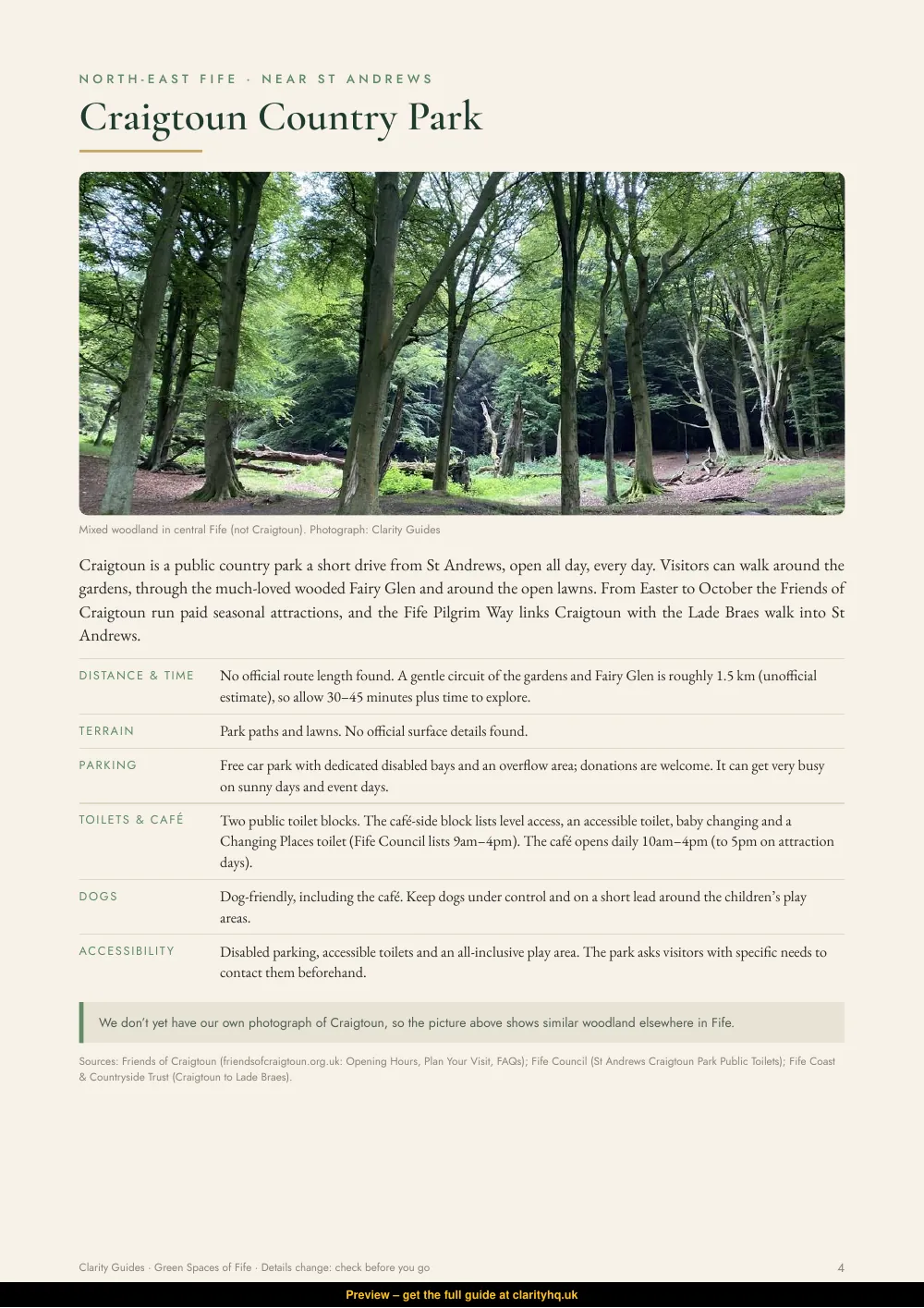 Green Spaces of Fife, preview page 4