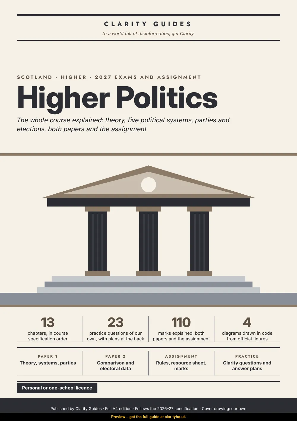 Higher Politics, preview page 1
