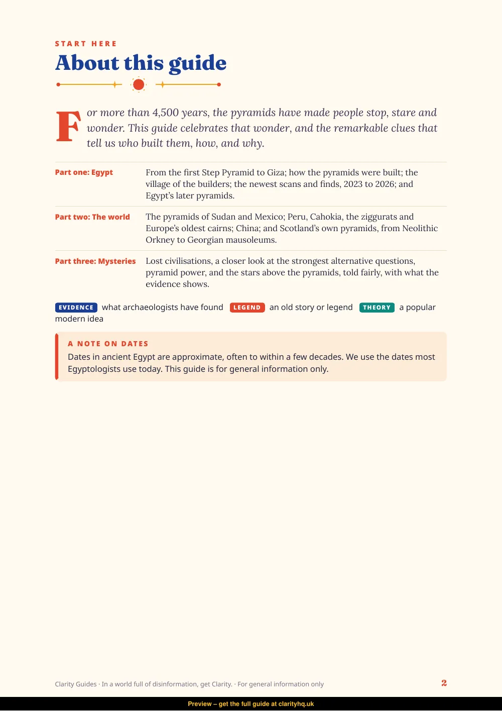 The Pyramids, preview page 2