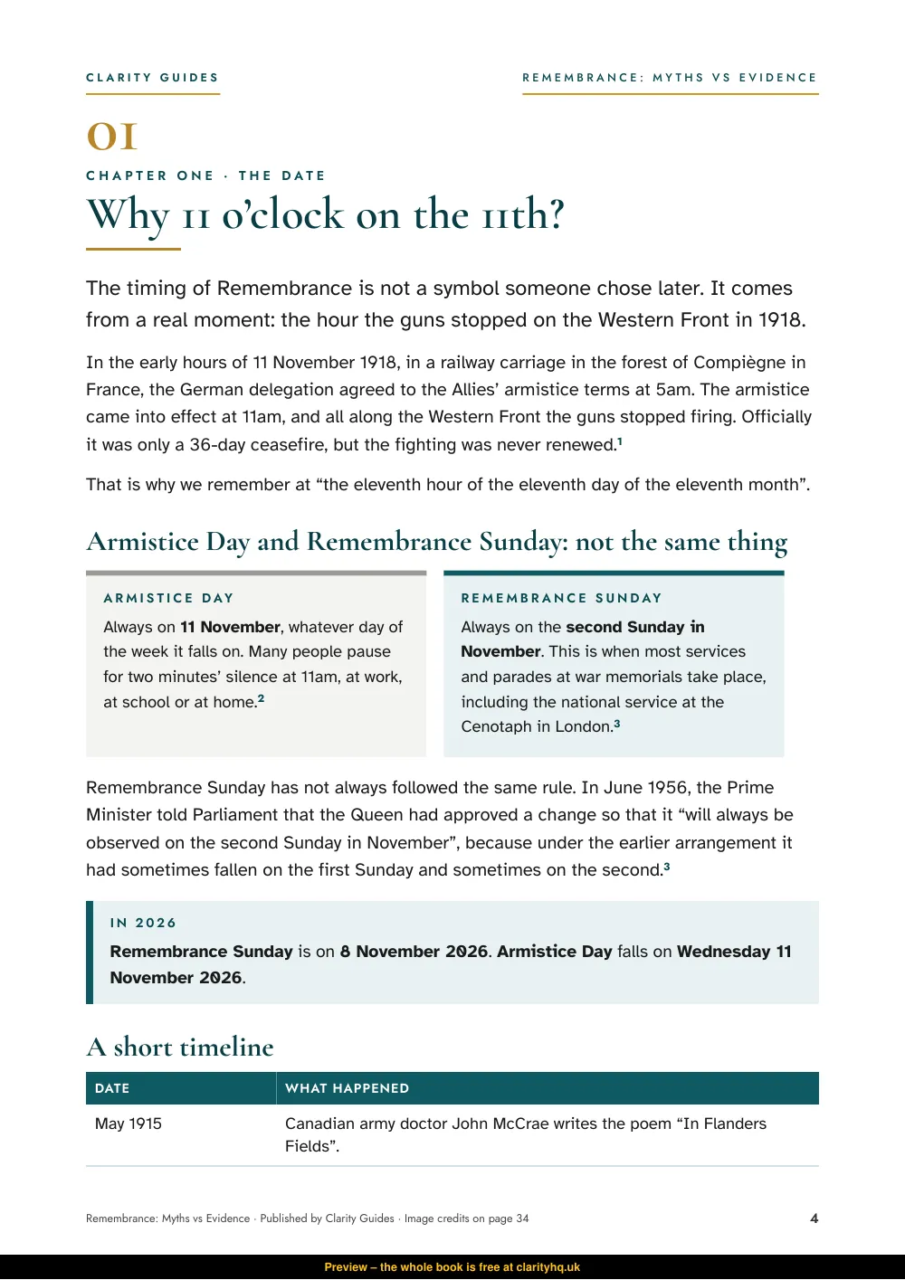 Remembrance Myths, preview page 4