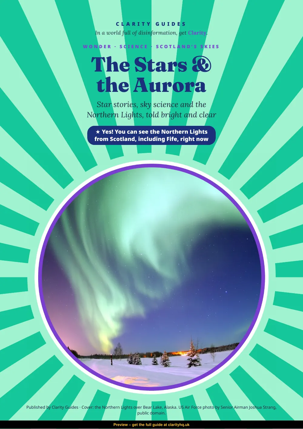 The Stars & the Aurora, preview page 1