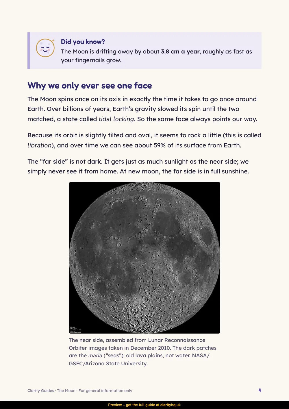 The Moon, preview page 4